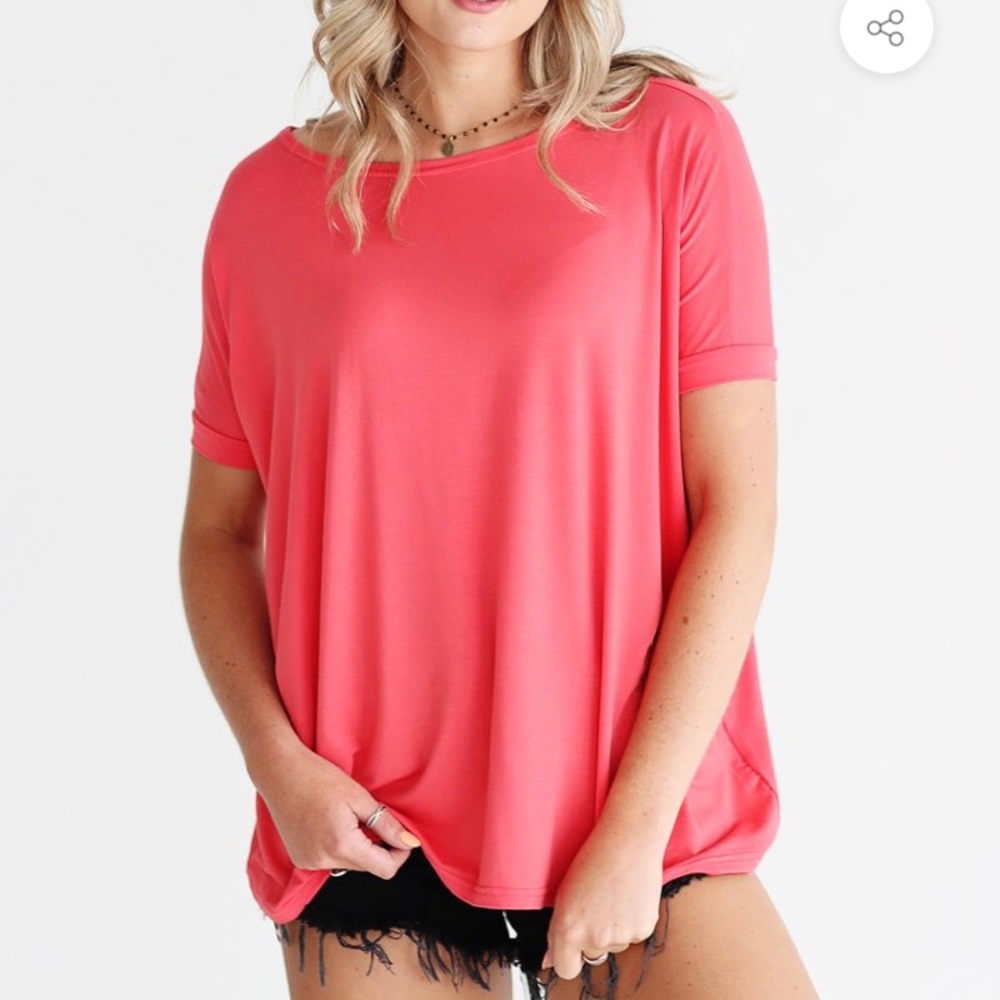 Coral Short Sleeve PIKO shirt